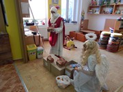 Mikuláš, čert a anděl ve školce